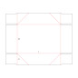 B40.22.00.00 Style A Infold Tray, 4 Point Glued Style A