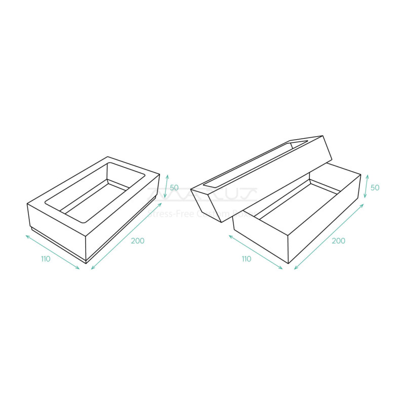 Two-Piece Cardboard Box