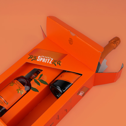 Eritellimusel joogikarp ofsettrüki ja UV-lakiga