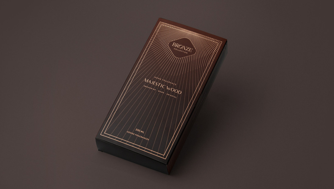 Kodulõhnade pakend BRONZE COLLECTION – ilu, mille taga on keerukas inseneritöö ja disain